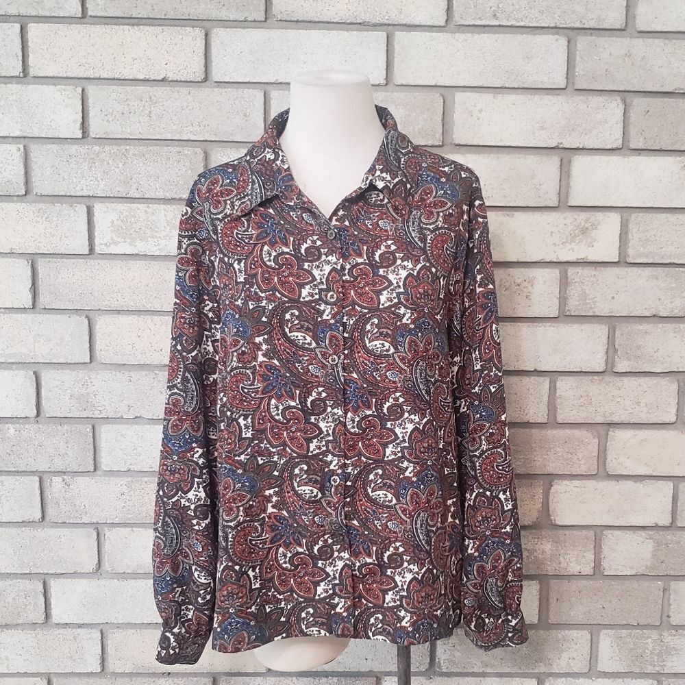 3for$20 BonWorth (MP) BUTTONDOWN BLOUSE